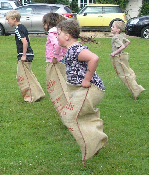 sack race